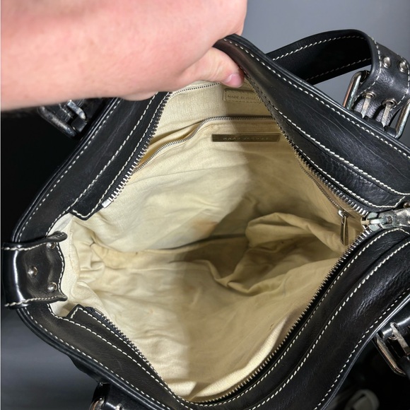 Marc Jacobs Black Stella Tote Bag Made in Italy - Picture 5 of 9